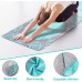 MoKo Yoga Towel Non Slip Hot Yoga Mat Yoga Blanket Printing Pattern Quick Dry with Corner Pocket for Bikram Pilates Gym Workout Outdoor Picnic - B0IBE371M