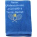 PXTIDY Tennis Towels for Women Tennis Girl Gift Never Underestimate a Girl with a Tennis Racket Embroidered Sports Teem Hand Towel Gift for Tennis Player Sport - BJ5VKXM4Y