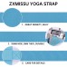 2 Packs Yoga Straps for Stretching 8 Colors 6 Feet Extra Thick Yoga Belt Strap Stretching Strap Stretch Bands with Adjustable Metal D-Ring Buckle Durable Premium Comfy for Pilates Fitness Dance - BGCEVZV93