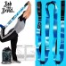 BOB AND BRAD Stretch Strap 12 Loop Yoga Stretch Strap Non-elastic Stretch Strap for Stretching Physical Therapy Pilates Dance Gymnastics and Athletic Trainers with Carry Bag - BTTG82COD