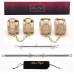EXREIZST Adjustable 2 Spreader Bar with 4 Adjustable Straps Expandable Tool Set Silver and Gold - B8ATGM1XH