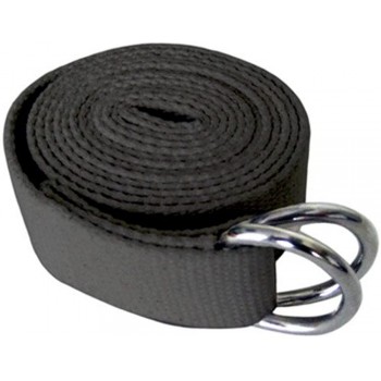 Merrithew Yoga Strap 100% Cotton Charcoal 118 inch 300 cm - B6NS3BEJG