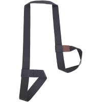 sur Yoga Mat Strap 5Colors Easy-Cinch Yoga Mat Sling Adjustable and Durable Yoga Mat Carrier & Stretching Strap， The Must-Have Multi-Purpose Straps for Your Yoga Mat and Exercise Mat Dark Gray - B98F8EFT3