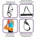 Yoga Mat Strap Sling Adjustable and Durable 100% Cotton Mat Carrier Available in Two Lengths Standard 66 Extra Long 85 - B37HXKZSI