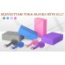 Gecheer Yoga Blocks and Strap Set High Density EVA Foam Yoga Bricks for Yoga Fitness Pilates Stretching - B0D3BZMV2