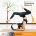Habit Fitness Club Yoga Wheel Set Pro Series- Best Roller Wheels for Relieving Back Pain Correcting Posture & Yoga Pose & Stretching Assistant - BPLED3Z7I