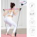 LANSKYWARE Exercise Resistance Band Yoga Pilates Bar Kit Portable Pilates Stick Muscle Toning Bar Home Gym Pilates with Foot Loop for Total Body Workout - B5S2UWHCK