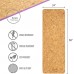 Cork Yoga Mat Natural Sustainable Cork Gym Mat 4mm Extra Thick Professional Yoga Mat for Men Women - B9IPHKEZH