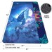 Keolorn TPE Printed Yoga Mat Non Slip Eco Friendly Sports and Fitness mat with Carring Bag ,72 x 32x 6mm Fitness Exercise Mat for Woman and Man Yoga Pilates and Floor Exercises - BEAKY7W4Y