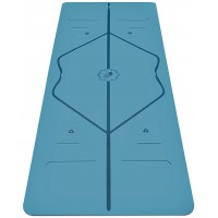 Liforme Travel Yoga mat – Patented Alignment System Warrior-Like Grip Non-Slip Eco-Friendly and Biodegradable Ultra-Lightweight and Sweat Resistant Made with Natural Rubber - B7H0GB919