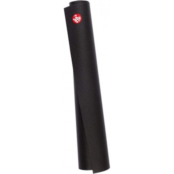 Manduka PRO Travel Yoga Mat 2.5mm Thin Lightweight Non-Slip Non-Toxic Eco-Friendly 71 Inch Long Black. Made with Dense Cushioning for Stability and Support 116011-47512 - BKFJBJZN6