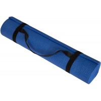 Non Slip Yoga Mat- Double Sided Comfort Foam Durable Exercise Mat For Fitness Pilates and Workout With Carrying Strap By Wakeman Fitness - BBJ0HM5V7