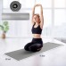 Yoga Mat All Purpose 1 2- Inch Extra Thick No Slip Yoga Mats for Women & Men High Density Eco TPE Fitness Anti-Tear Exercise Mat with Carrying Strap & Bag for Yoga - BTWURFVDI