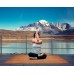 Yoga Mat Meditation | Sabai Grass Eco Friendly | Durable Solid Floor Fitness Exercise Mat for Women Men | Folding Exercise Mats for Home Workout | Workout Accessories for Home | Fitness Accessories - B2ZUWZYLV