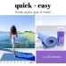 Yoga Wipes for Body and Mat --- Natural Lavender and Tea Tree -- 45 Wipes in Resealable Canister -- by Jasmine Seven - B96VEKPE0