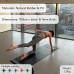 Yogi Bare Paws Yoga Mat Extreme Non Slip Grip Fitness & Exercise Mat ECO Friendly Natural Rubber Yoga Exercise Equipment & Meditation Accessories Black - BNNC2OZFB