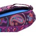 5Elements Cotton Printed Zipper Yoga Bag Pink,30 X 11 - B0XC7BI6J