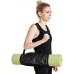 Aurorae Yoga Mat Bag | Mat Sling Carrier | Large Outside Zip Closure Pocket - B7NP1SDE0
