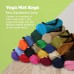 Bean Products Yoga Mat Bags from A Multitude of Cotton Colors 2 Sizes Choose Large for Standard Mats or Extra Large for Oversize or More Room for Accessories - B4GAV7VIQ