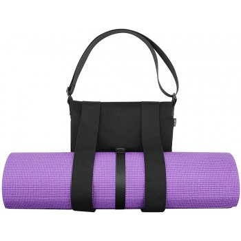 Cosmos Yoga Mat Bag with Wet and Dry Separation Pocket by Water Proof Inner Adjustable Rope Fit Most Size Mats - B0O0ARW79