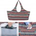 Fnoko Bohemian Yoga-Mat-Tote Storage Bag Pilates Clothing and Gym Accessories Carrier Large Capacity - BRMU3SHA1