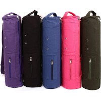 KD Yoga Bag MAT Cover Full Zip Carry Bag with Multiple Pockets Storage Area Adjustable Strap - BKQ3A9VGI