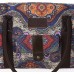 Kindfolk Yoga Mat Tote Bag Carrier Patterned Canvas with Pocket and Zipper - B4WDJEDRQ
