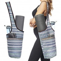 New Season Yoga Mat Bag with Small and Large Size Pocket with Zipper Pocket and Adjustable Strap - BO33I1GMS
