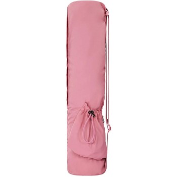 ODODOS Unisex Yoga Mat Bag with Water Bottle Pocket and Zipper Pocket Exercise Yoga Mat Carrier with Adjustable Shoulder Strap - BYGVOF4RW