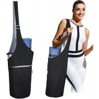 PACEARTH Yoga Mat Bag 40 x15 Large Size Yoga Mat Carrier,Reversible Two-Tone Yoga Mat Tote-Fits Most Size Mats - B7RAOCGHG