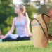 PALLOTH Yoga Mat Bag,Cork Material Yoga Mat Bag，Large Size Yoga Mat Carrier Fits Most Size Mats，Comes with a yoga mat with elastic straps - BBKSXCKKH