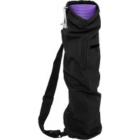 ProsourceFit Yoga Mat Bag with Side Pocket and Cinch Top 28" for Easy Carrying of Yoga Mats - BL7LOQREH