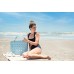 Tupelo | Waterproof Large Tote | Easy-to-Clean Tote | Beach Pool Yoga Tote | Sky Blue - B5WX7CS3P