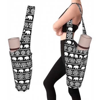Yoga Mat Bag Large Size Pocket Yoga Mat Carrier Bag Multi-Functional Yoga Tote Bag For Woman Fit Most Size Mats - BZI36EMMS