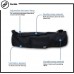 YogaAddict Large Yoga Mat Bag and Carriers Compact with Pockets 28x8 & 29x11 Long Fit Most Mat Size Extra Wide Adjustable Strap Easy Access - BL6TDTAH9