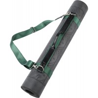 Yogi Bare Yoga Strap for Carrying Mat Adjustable Yoga Mat Carry Sling Vegan Leather & Nylon Yoga Accessories & Equipment for Travel - BG5TGHQGP