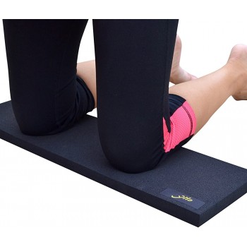 Yilo Warrior | Engineered Foam Yoga Knee pad | 1 in 25 mm Thick | Eliminate Knee Pain from Your Practice - BE0LC13F3