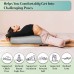 Yoga Bolster Pillow for Restorative Yoga Rectangular Yoga Pillow Bolster Supportive Meditation Cushion Helps Alleviate Pressure Provides Support & Enhances Your Practice 25.9 x 10.2 x 5.9 in - B5F6DEFSN