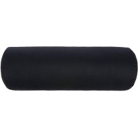 Yoga Direct Unisex's Y042BOLBLAR1 Supportive Yoga Bolster Black One Size - BQT2O87SJ