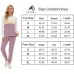 Fengbay Two Piece Outfits for women,Long Sleeve Crewneck Pullover Tops And Pants Sweatsuits Lounge Set with Pockets - BX51EI44H