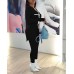 Mrskoala Womens Two Piece Outfits Fall Sets Sweatsuits Loungewear Workout Matching Tracksuit - B09WOBV0L