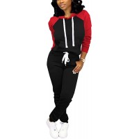 Nimsruc Womens 2 Piece Tracksuit Casual Outfits Pants Set - B894YTABW