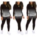 Two Piece Outfits for Women Jogger Outfit Tracksuit Sweatsuits and Sweatpants Sports Sets - BRNQBI31A