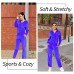 Velour Tracksuit Womens 2 Pieces Joggers Loungewear Outfits for Women Jogging Sweatsuits Set Soft Sport Sweat Suits Pant - BELLQHTWV