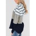 GOLDPKF Striped Color Block Hoodies for Womens Long Sleeve Pullover Sweatshirts - B1P1E6DJS