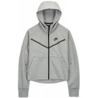 Nike Womens Sportswear Tech Fleece Windrunner Full-Zip Hoodies Cw4298 - BZCVT7QTW