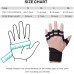 FREETOO Protective Weight Lifting Gloves with 0.16 EVA Padded Palm&Wrist Wrap Support Men Grip Silicone Printed&Hardwearing Microfiber Fitness Gloves Breathable Neoprene Exercise Gloves with Vents - BKW44M4DF