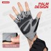 Vinsguir Workout Gloves for Men and Women Fingerless Weight Lifting Gloves for Exercise Lightweight Breathable Gym Gloves for Weightlifting Fitness Training Climbing Cycling and Rowing - BX2EVHDPO