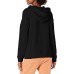 Volcom Women's Lil Zip Up Hooded Fleece Sweatshirt - BYFUQEDUP