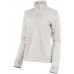 Adidas Women's Team Issue 1 4 Zip FT3340 L Grey White - BCPX3TG91